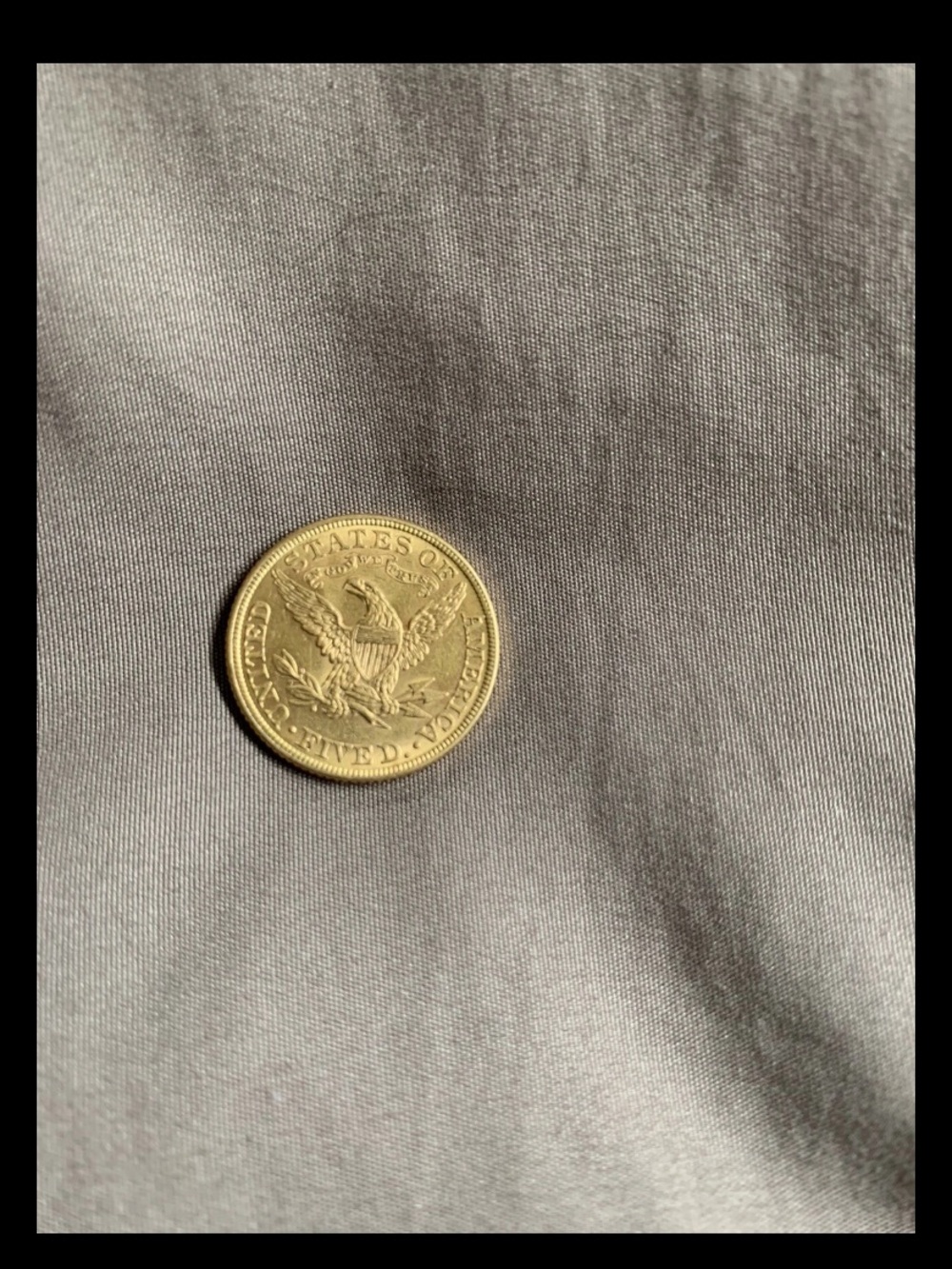 1882 gold half eagle five dollar gold coin S
